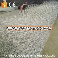 galvanized gabion wire mesh Stone Cage Wall